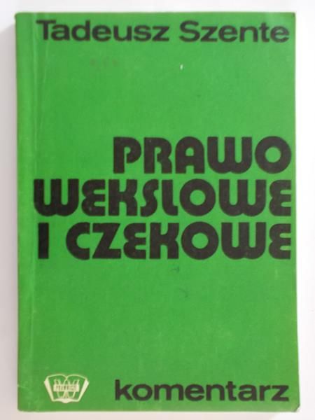 Prawo wekslowe i czekowe