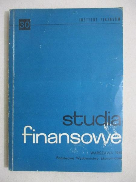Studia finansowe