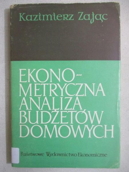 Ekonometryczna analiza budżetów domowych