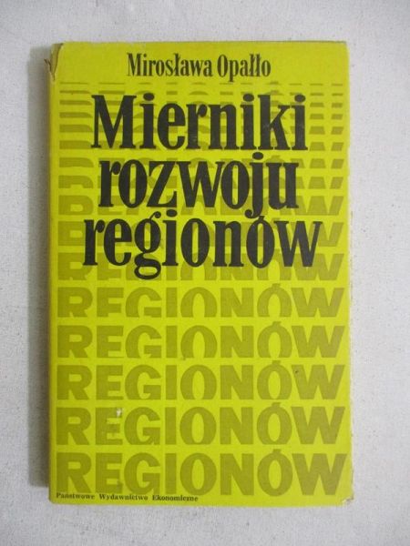 Mierniki rozwoju regionów
