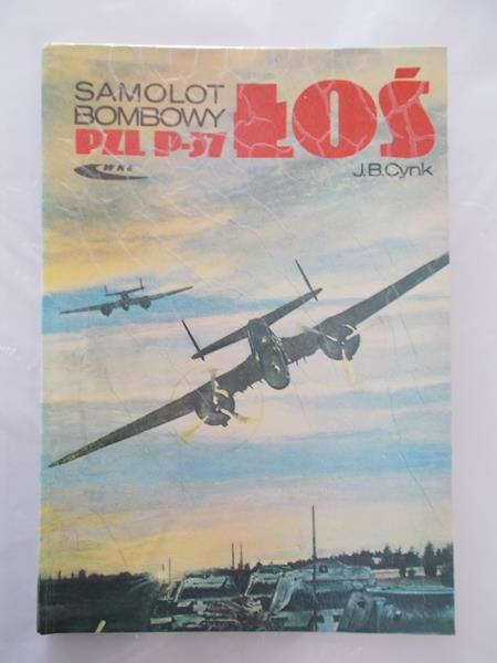 Cynk Jerzy B. - Samolot bombowy PZL P-37 ŁOŚ