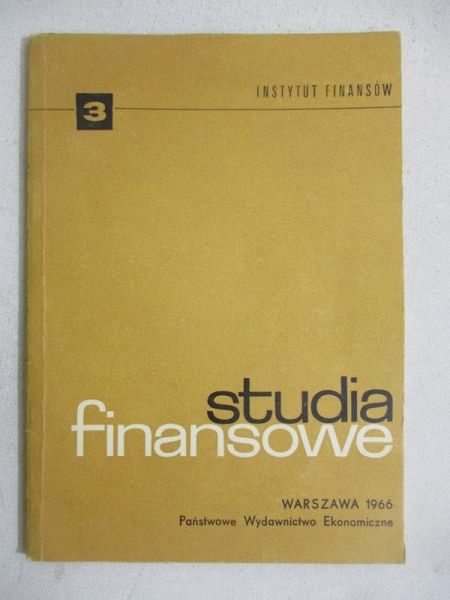 Bień J. (red.) - Studia finansowe