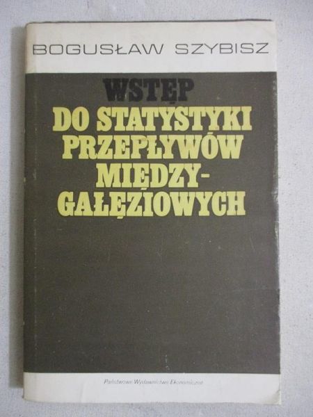 Wstęp do statystyki przepływów międzygałęziowych