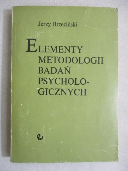 Elementy metodologii badań psychologicznych