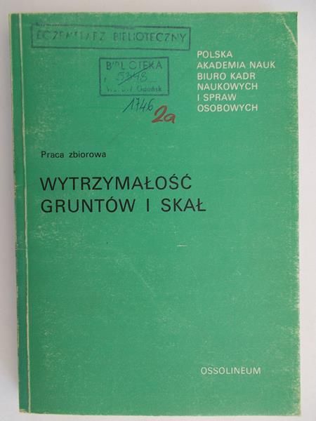Wytrzymałość gruntów i skał