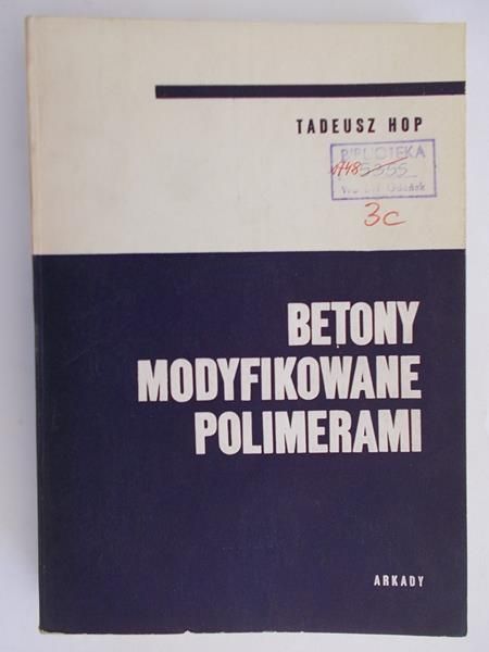 Betony modyfikowane polimerami