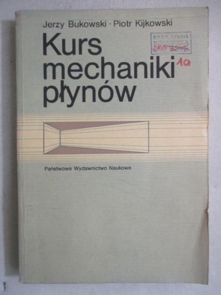 Kurs mechaniki płynów