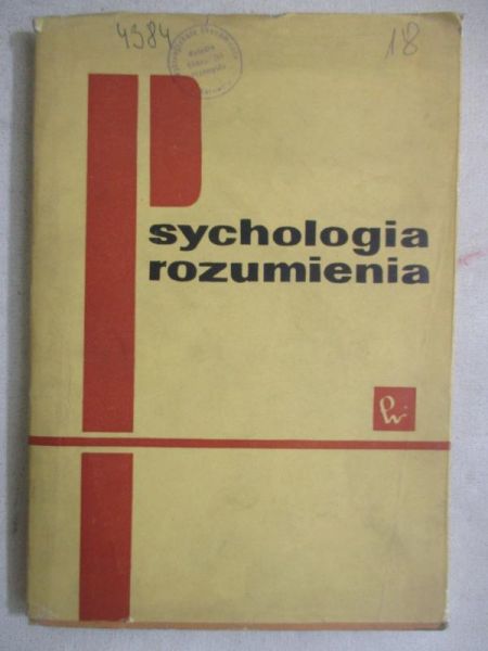 Psychologia rozumienia