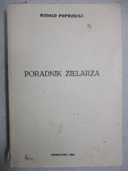 Poprzecki  - Poradnik zielarza