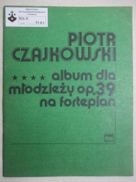 Album dla młodzieży op.39 na fortepian