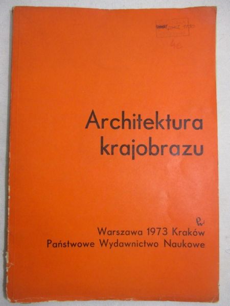 Architektura krajobrazu