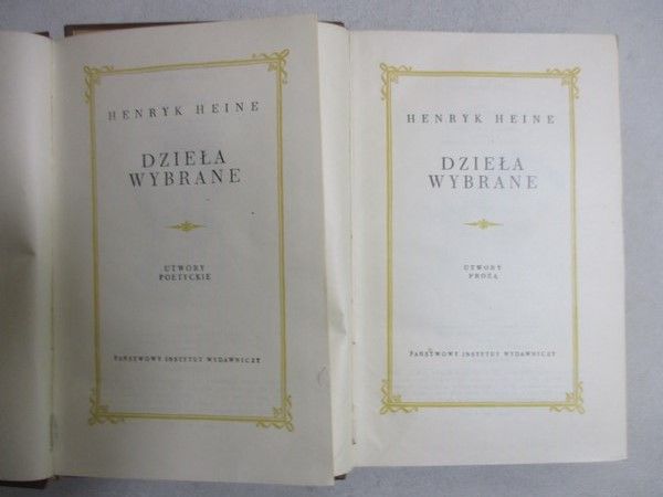 Dzieła wybrane, t. I,II