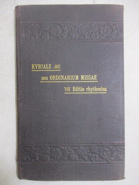 Joannis S. - Kyriale, 1905r.