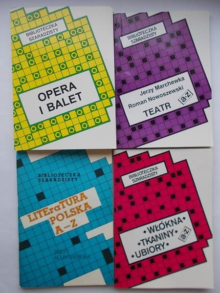 Marchewka Jerzy (op.) - Opera i balet/ Teatr/ Literatura polska/ Włókna, tkaniny, ubiory
