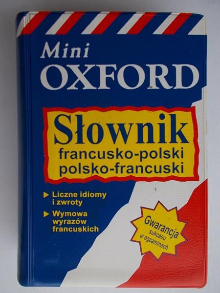 Słownik francusko-polski, polsko-francuski