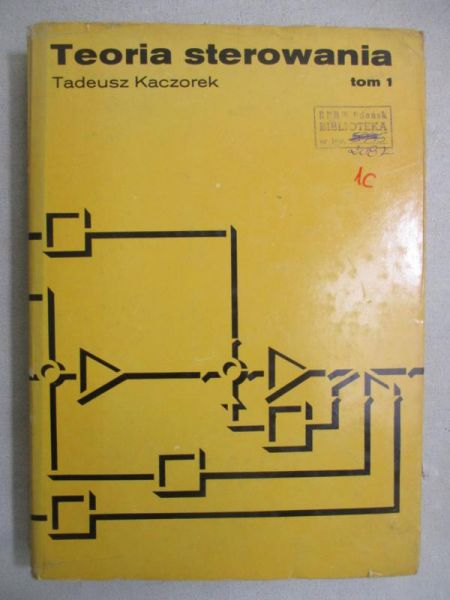 Teoria sterowania, T. I
