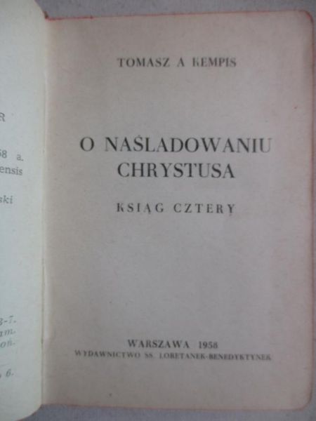 Tomsz   - O nśldowniu Chrystus
