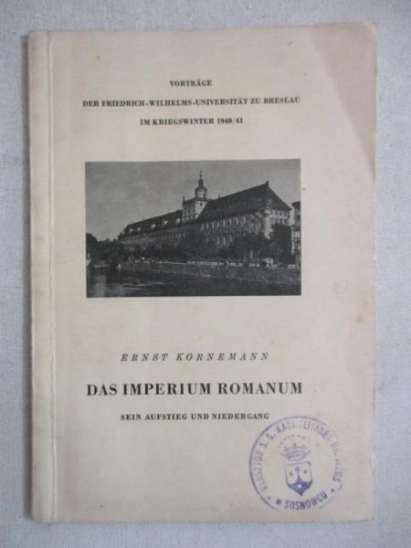 Das Imperium Romanum, 1941 r.