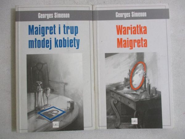 Simenon Georges  - Wariatka Maigreta / Maigret i trup łodej kobiety