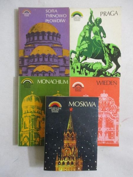 Artystyczne stolice świata : Sofia Tyrnowo Płowdiw, Praga, Moskwa, Monachium, Wiedeń