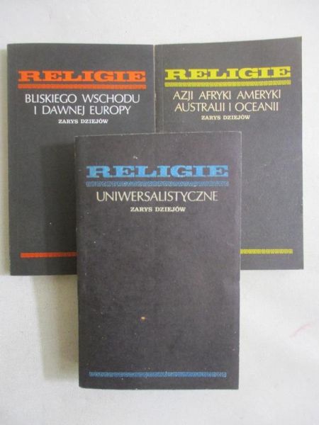 Religie. Zarys dziejów, 3 książki