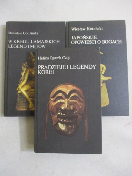 Japońskie opowieści o Bogach  Pradzieje i legendy Korei  W kręgu lamajskich legend i mitów