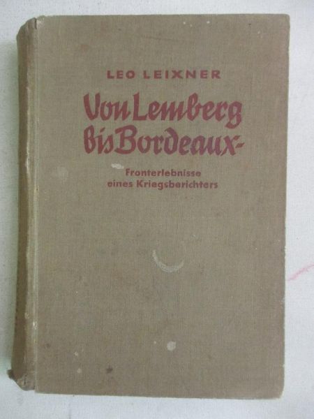 Von Lmberg Bis Bordeaux, 1941 r.
