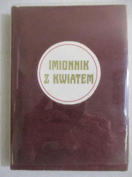 Imionnik z kwiatem