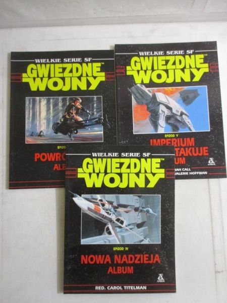 Wielkie Serie SF: Gwiezdne Wojny, 3 książki