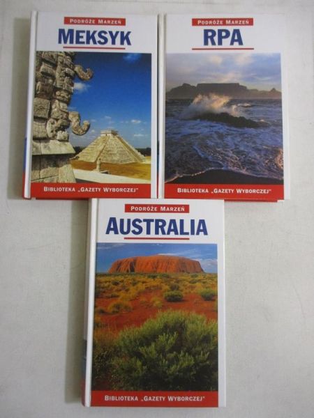 Podróże marzeń: Australia/RPA/Meksyk