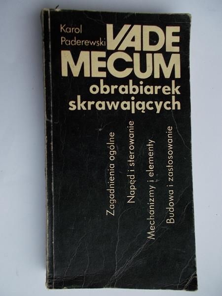 Paderewski Karol - Vademecum obrabiarek skrawających