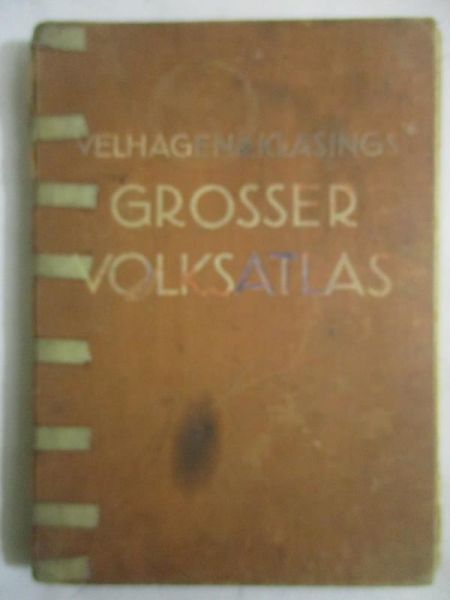 Grosser Volks-Atlas, 1938 r.