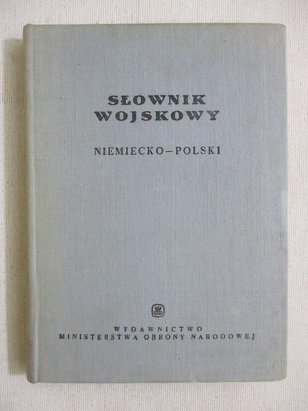 Słownik wojskowy niemiecko-polski