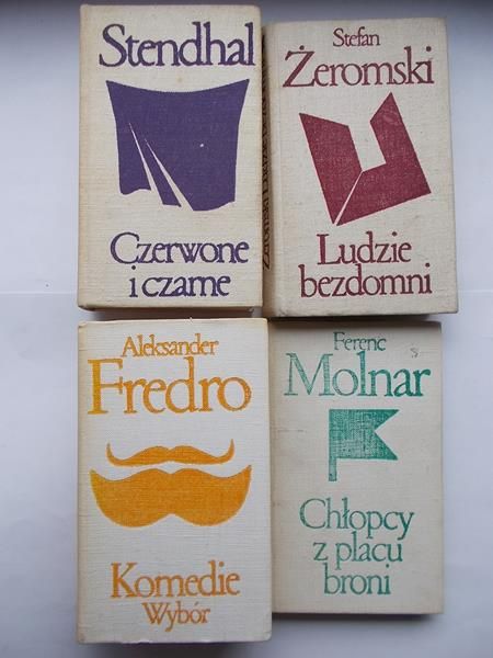 omedie wybór  Chłopcy z Placu Broni  Czerwone i czarne  Ludzie bezdomni