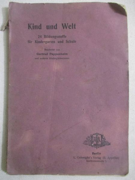 Kind und Welt, 1916 r.