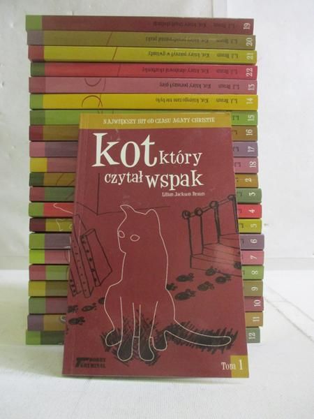 Kot który..., 22 tomy