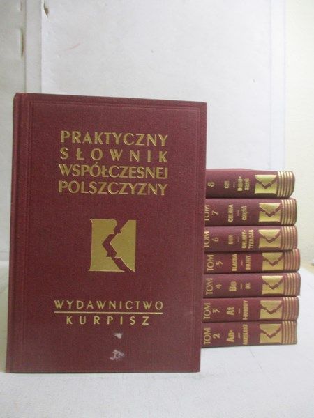 Praktyczny słownik współczesnej polszczyzny, Tom II-IX