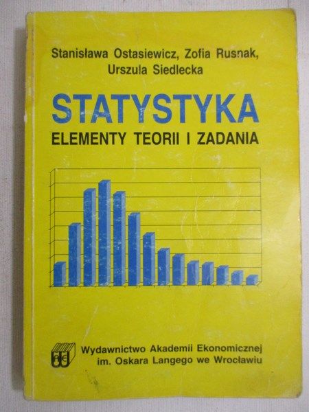 Statystyka. Elementy teorii i zadania