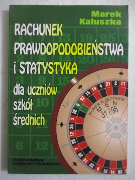Rachunek prawdopodobieństwa i statystyka