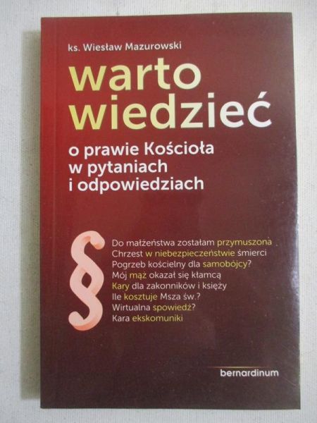 Mazurowski Wiesław - Warto wiedzieć