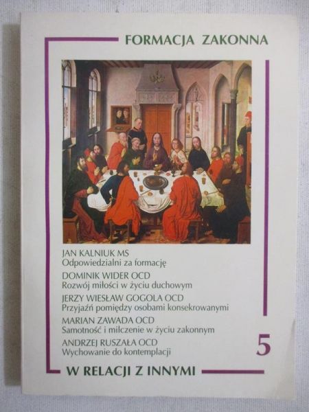 Gogola Jerzy (red.)  - Formacja zakonna 5