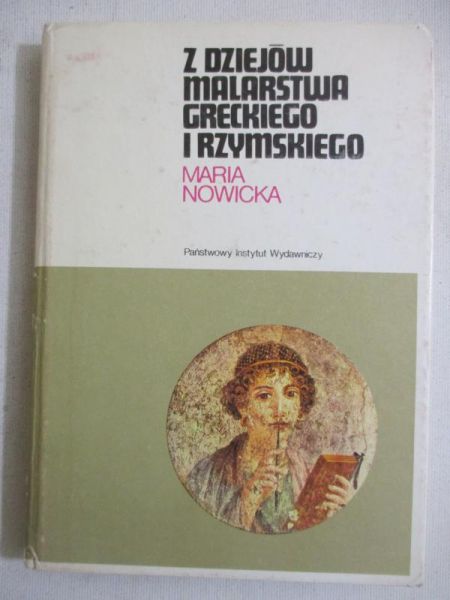 Z dziejów malarstwa greckiego i rzymskiego
