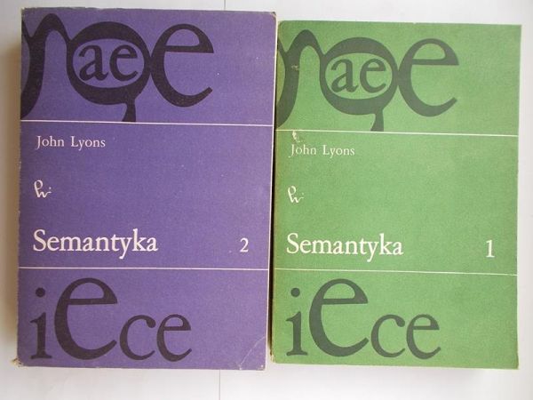 Semantyka, Tom I-II