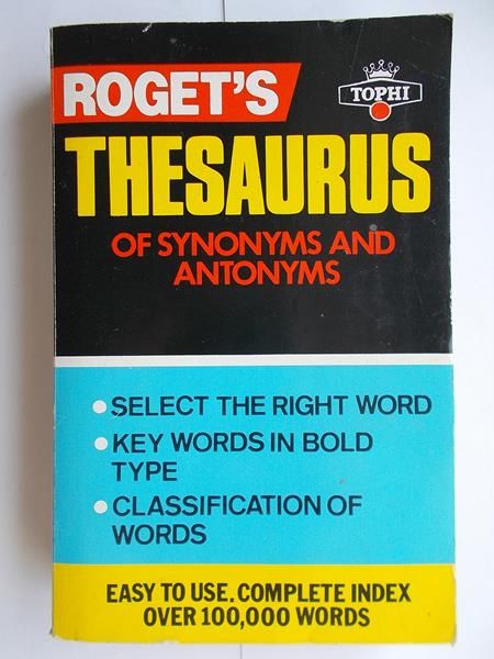 's Thesaurus of Synonyms and Antonyms