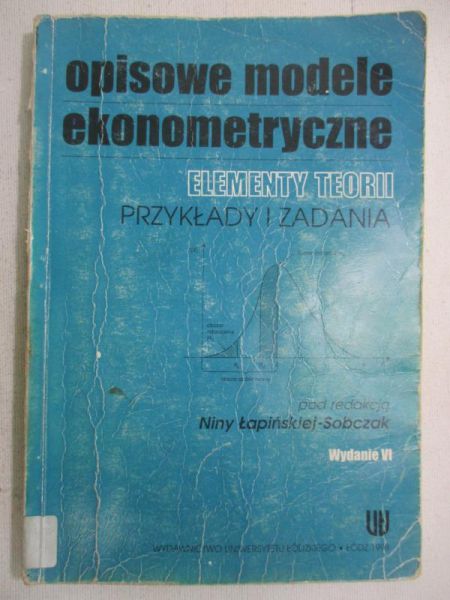 Opisowe modele ekonometryczne