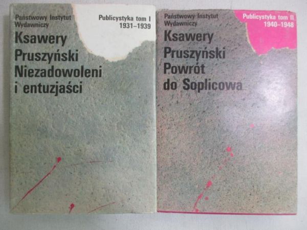 Pruszyński Ksawery - Publicystyka, t. 1-2