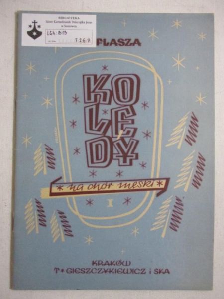 Kolędy na 4 głosy męskie, 1949r.
