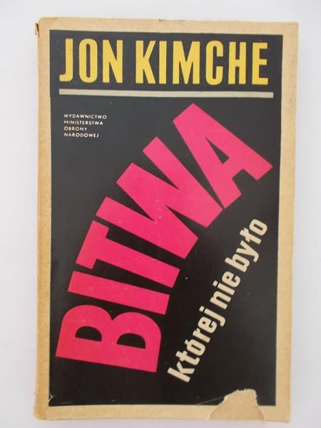 Kimche Jon - Bitwa której nie było