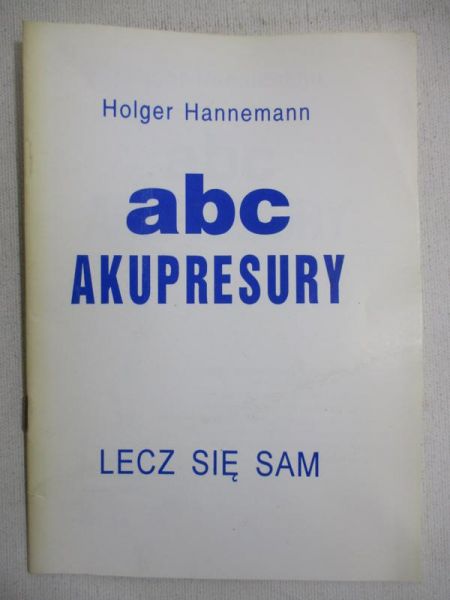 Hannemann Holger - Abc akupresury