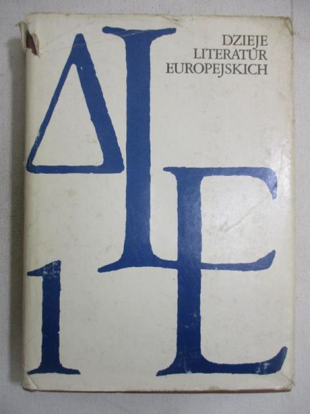 Dzieje literatur europejskich, t. 1